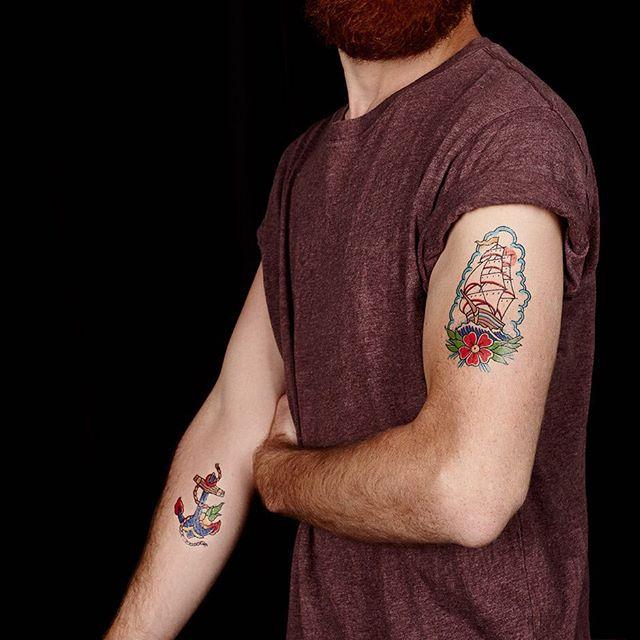 tatuaje brazo de hombre 1161