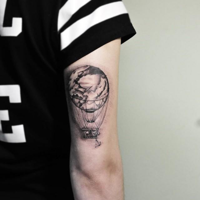 tatuaje brazo de hombre 591