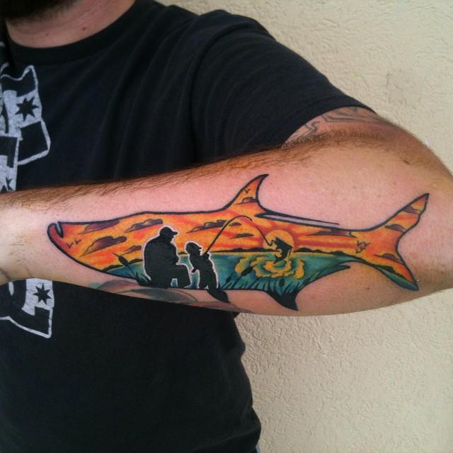 tatuaje brazo de hombre 671