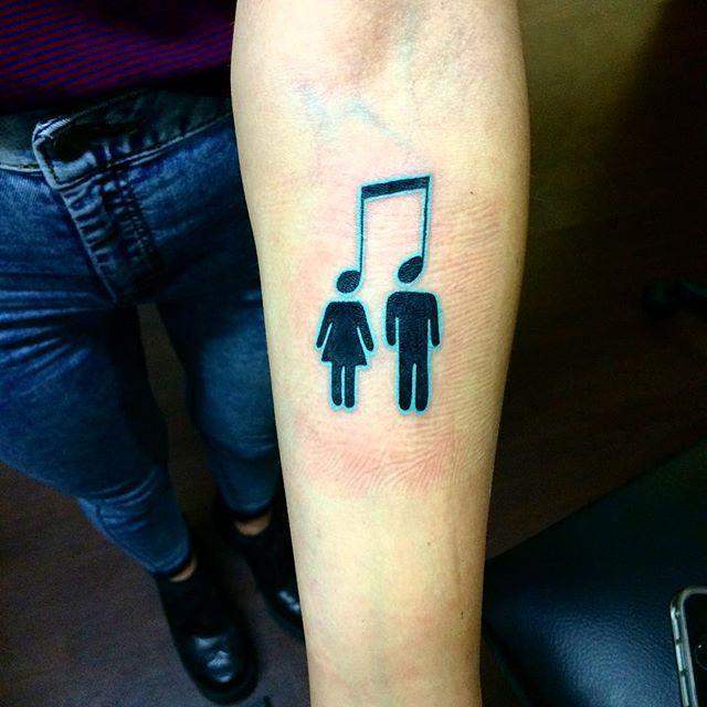 tatuaje musical 381