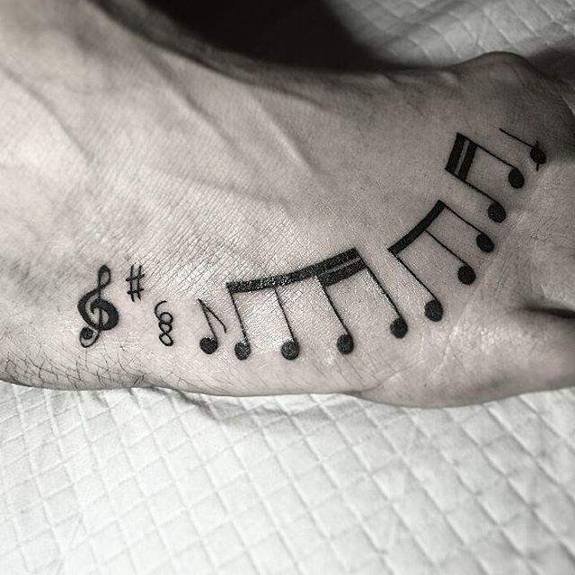 tatuaje musical 491