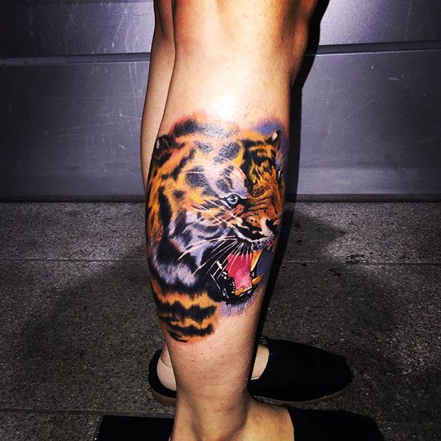 tatuaje tigre 331