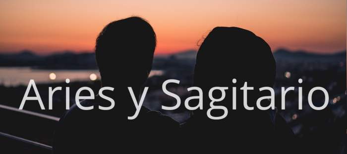 Aries y Sagitario: Descubre si estos dos signos tienen (o no) futuro como pareja