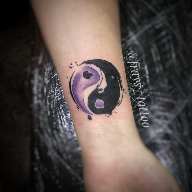 tattoo femenino del yin y yang 27