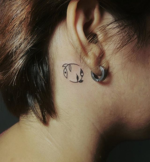 tattoo femenino del yin y yang 69