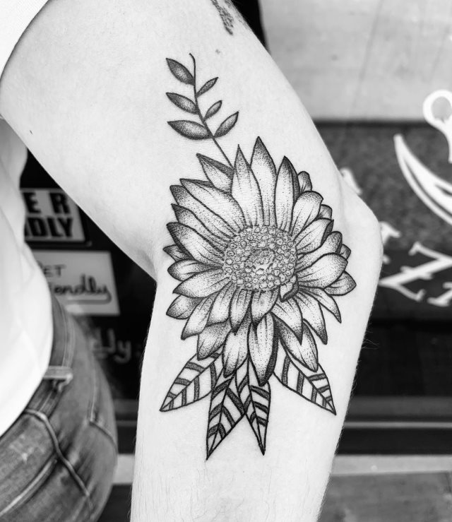 tattoo femenino flor 02