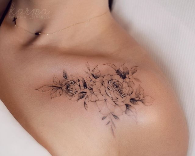 tattoo femenino flor 04