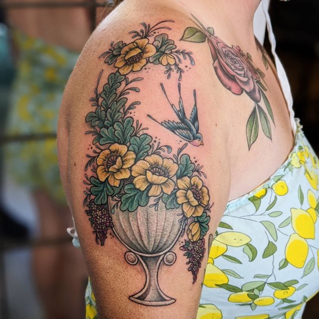 tattoo femenino flor 29