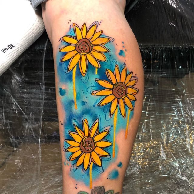 tattoo femenino flor 37