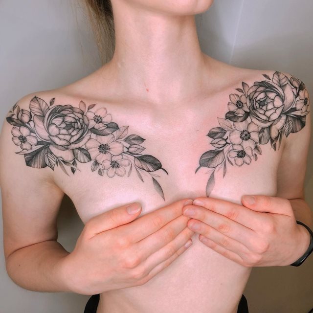 tattoo femenino flor 42