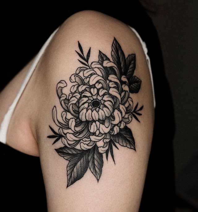 tattoo femenino flor para el brazo 72