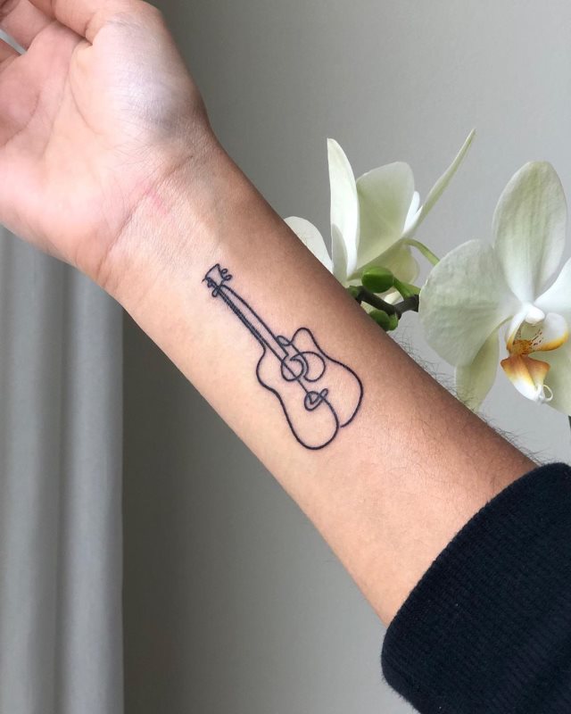 tattoo femenino musical 51