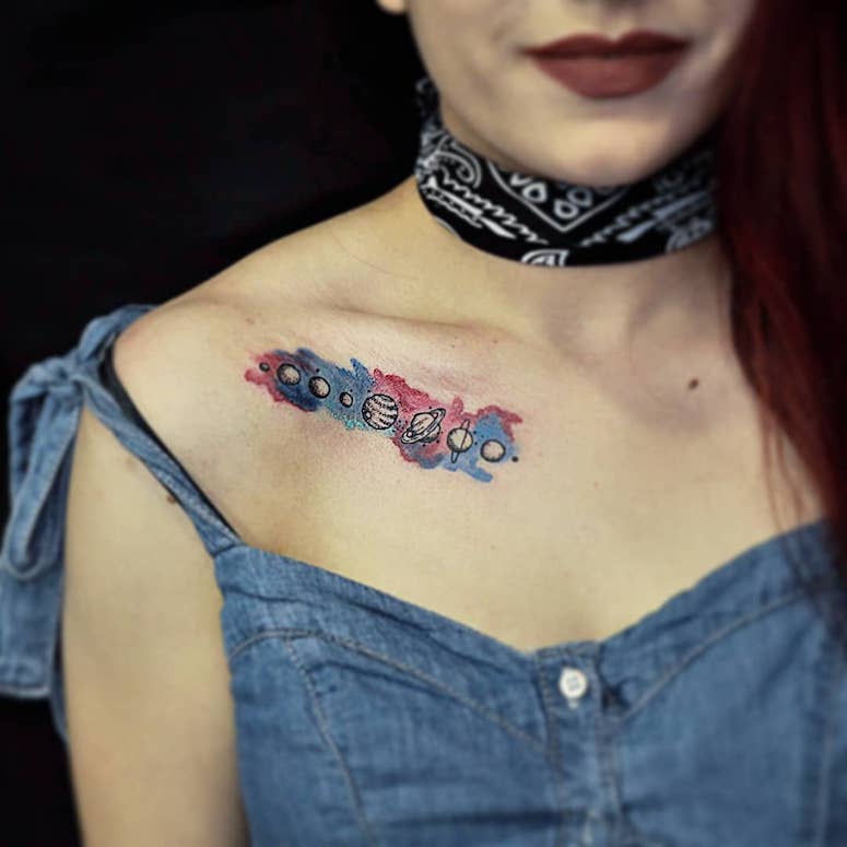 tattoo femenino para el hombro 162