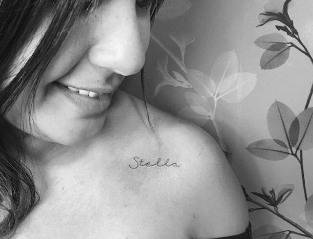 tattoo femenino para el hombro 186