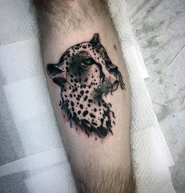 tatuaje leopardo para hombre 06