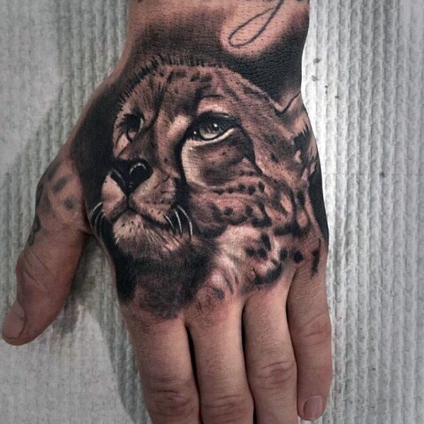 tatuaje leopardo para hombre 14