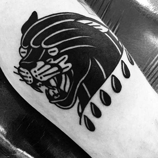 tatuaje pantera para hombre 08