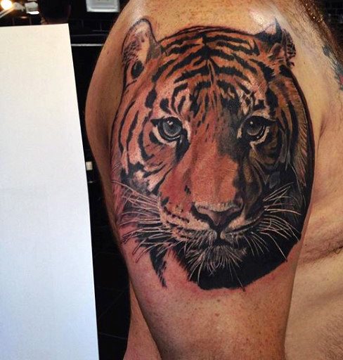 tatuaje tigre para hombre 04