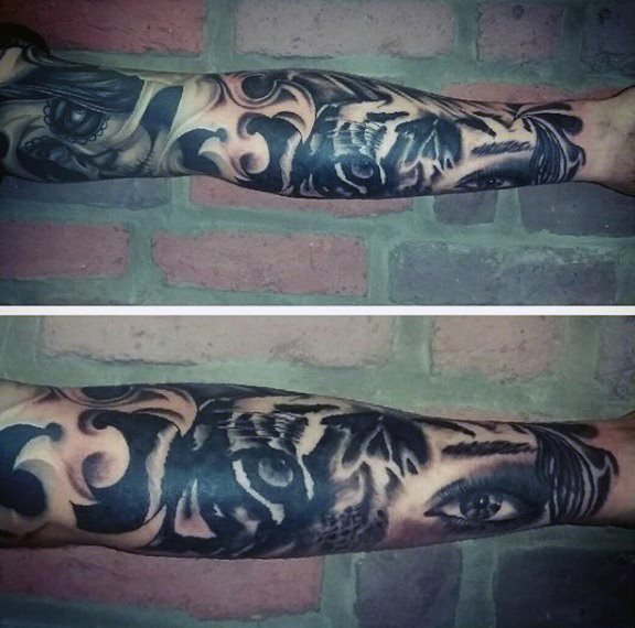 tatuaje tigre para hombre 05