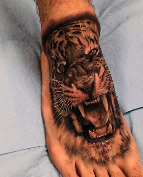 tatuaje tigre para hombre 12