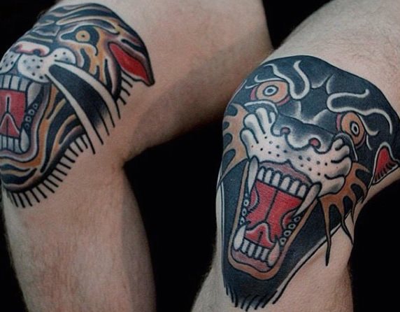 tatuaje tigre para hombre 14