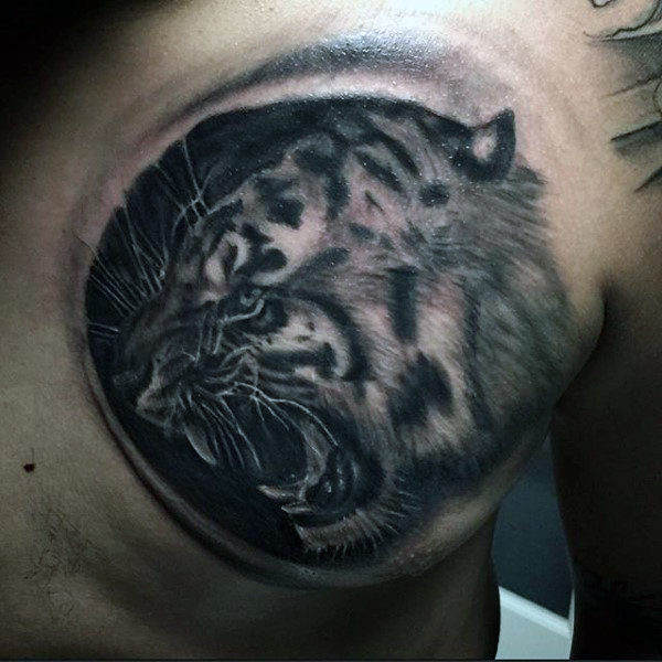 tatuaje tigre para hombre 19