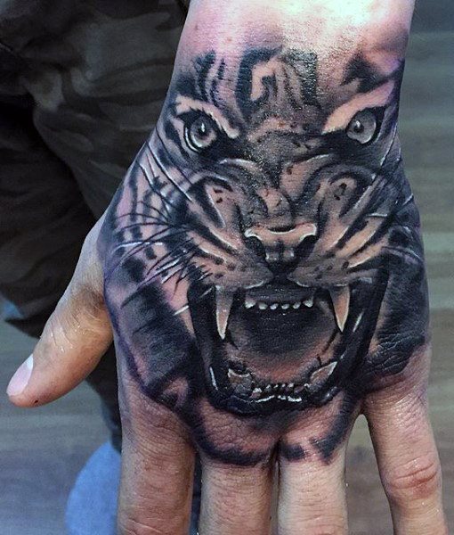 tatuaje tigre para hombre 21