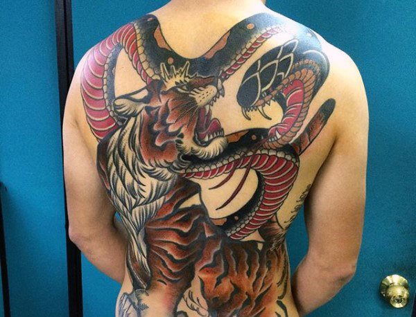 tatuaje tigre para hombre 32