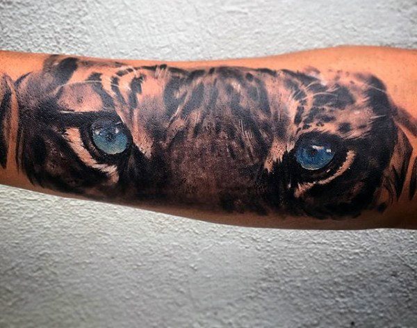 tatuaje tigre para hombre 49