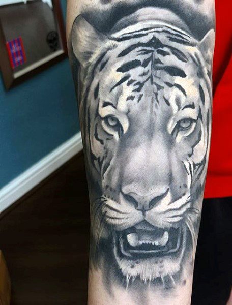 tatuaje tigre para hombre 63