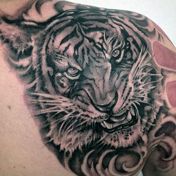 tatuaje tigre para hombre 87