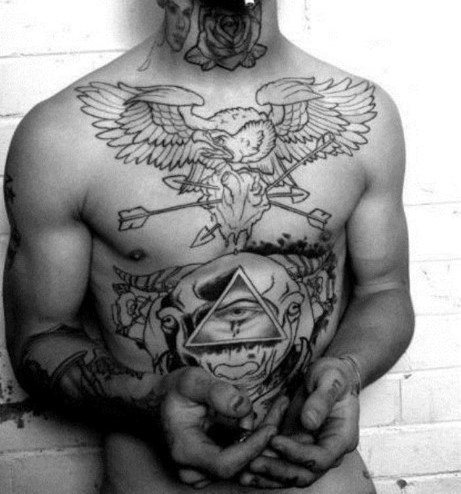 tatuaje pajaro para hombre 03