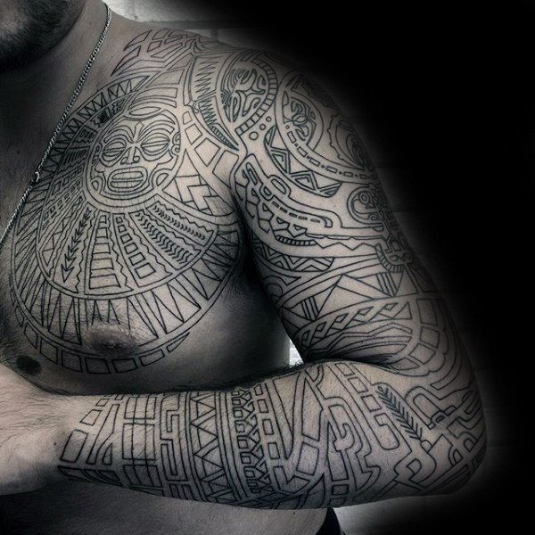 maravilloso tatuaje para hombre 26
