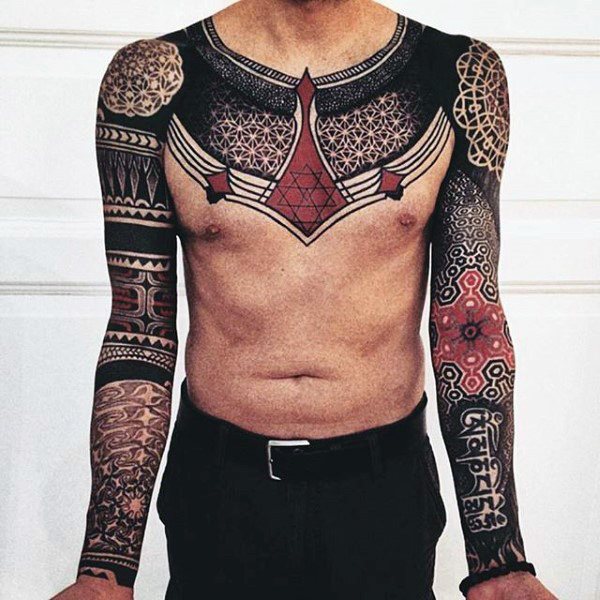 maravilloso tatuaje para hombre 39