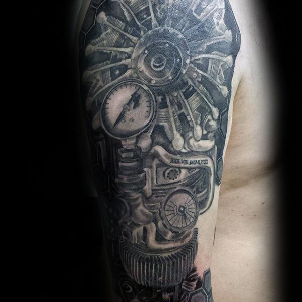tatuaje increible brazo para hombre 12