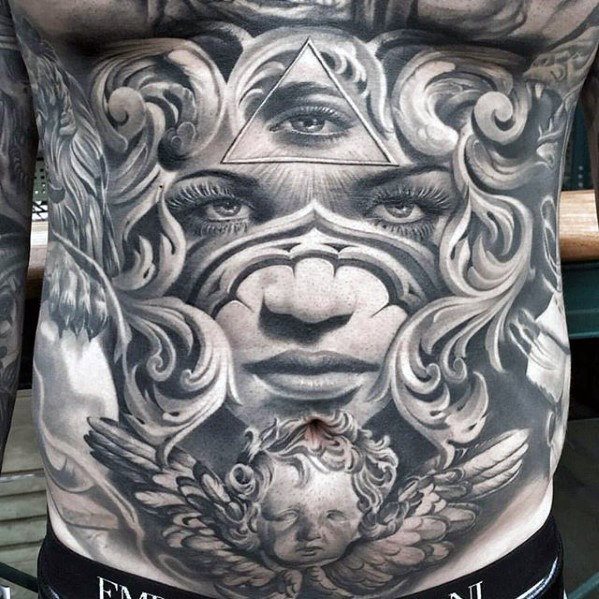 tatuaje increible para hombre 47
