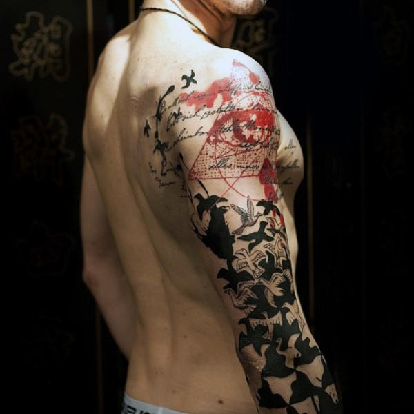 tatuaje artistico para hombre 06