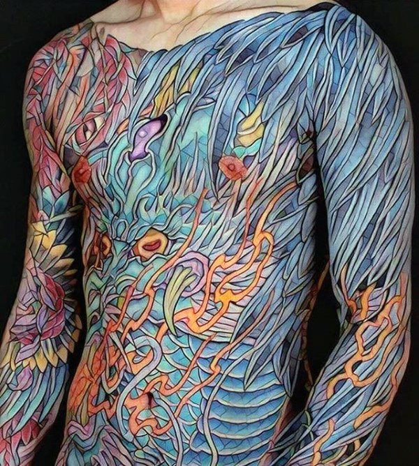 tatuaje artistico para hombre 25