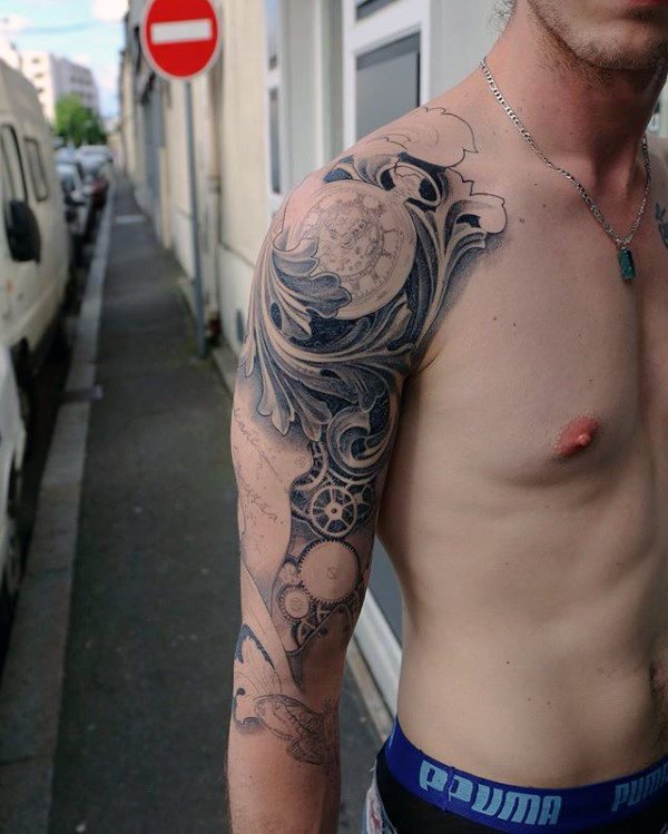 tatuaje artistico para hombre 27