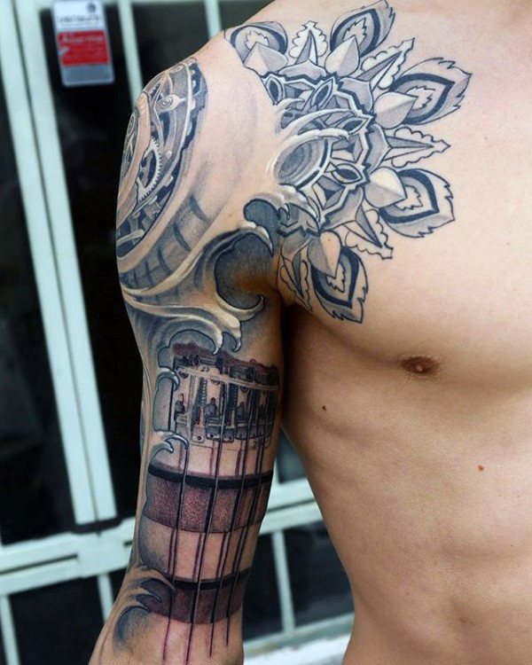 tatuaje artistico para hombre 68