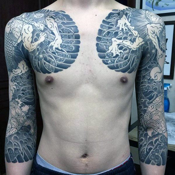 tatuaje impresionante para chico 43