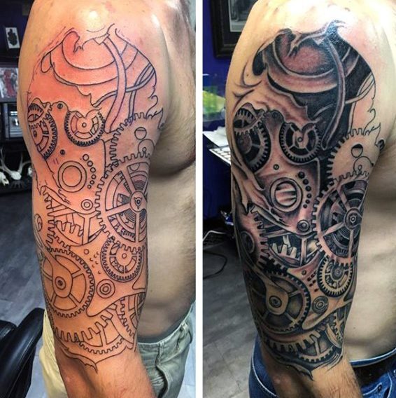 tatuaje impresionante para chico 53
