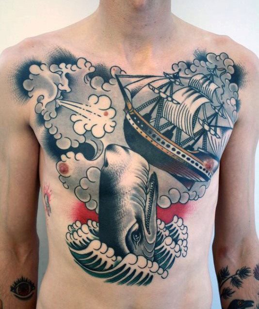 tatuaje impresionante para chico 70