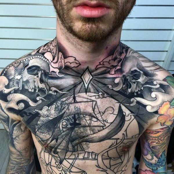 tatuaje interesante para hombre 53