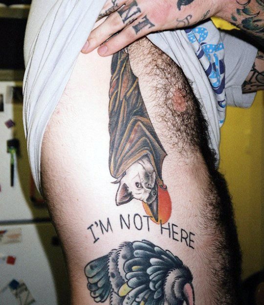 tatuaje murcielago para hombre 33