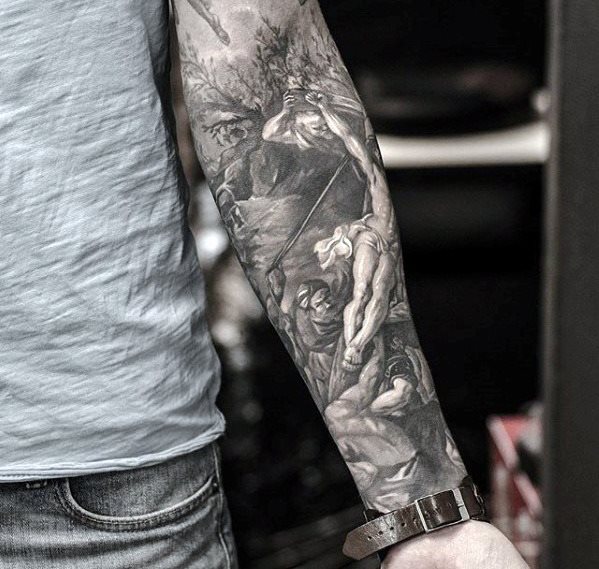 tatuaje precioso para hombre 58